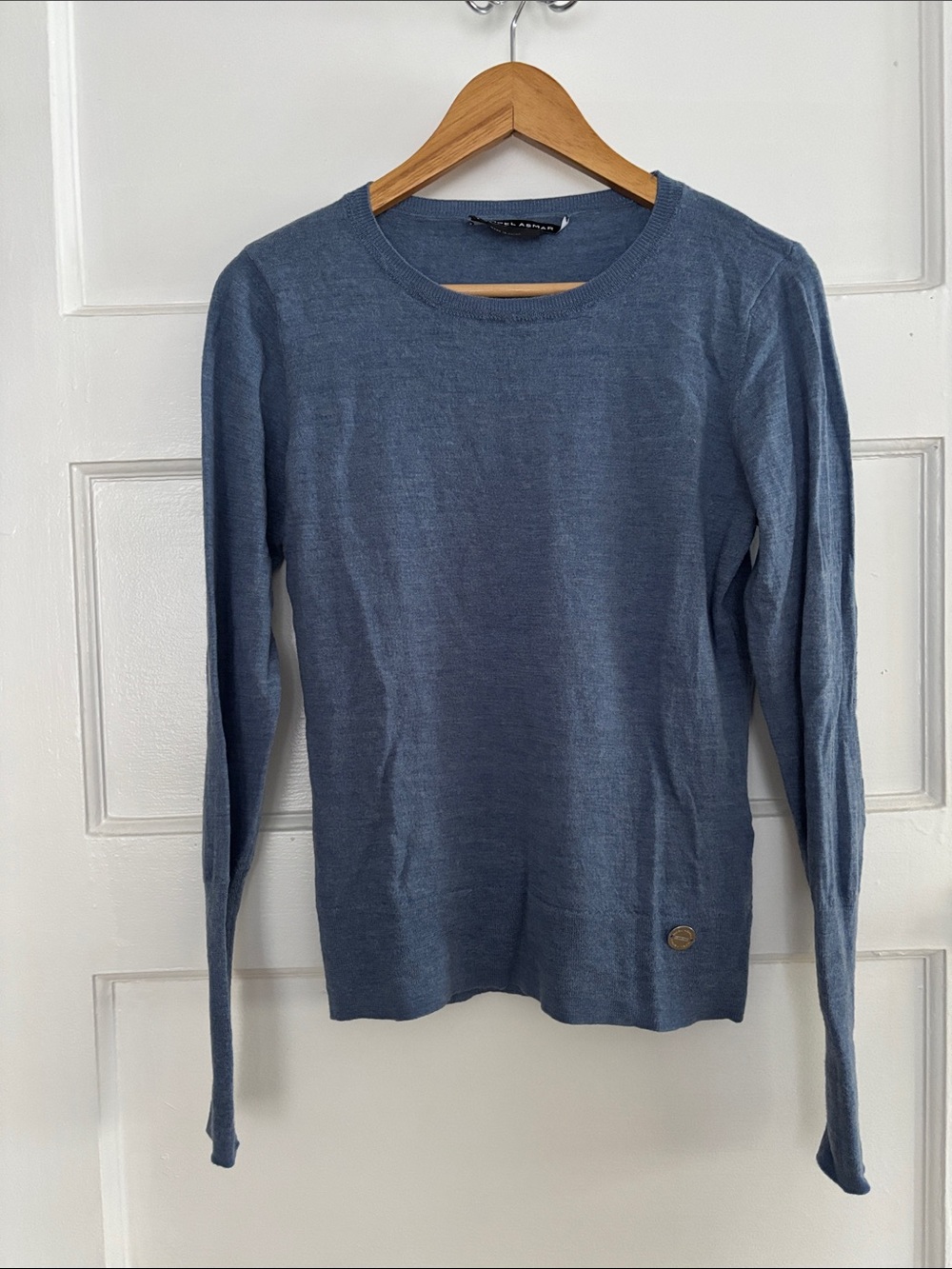 Noel Asmar Dusty Blue Crewneck Pullover